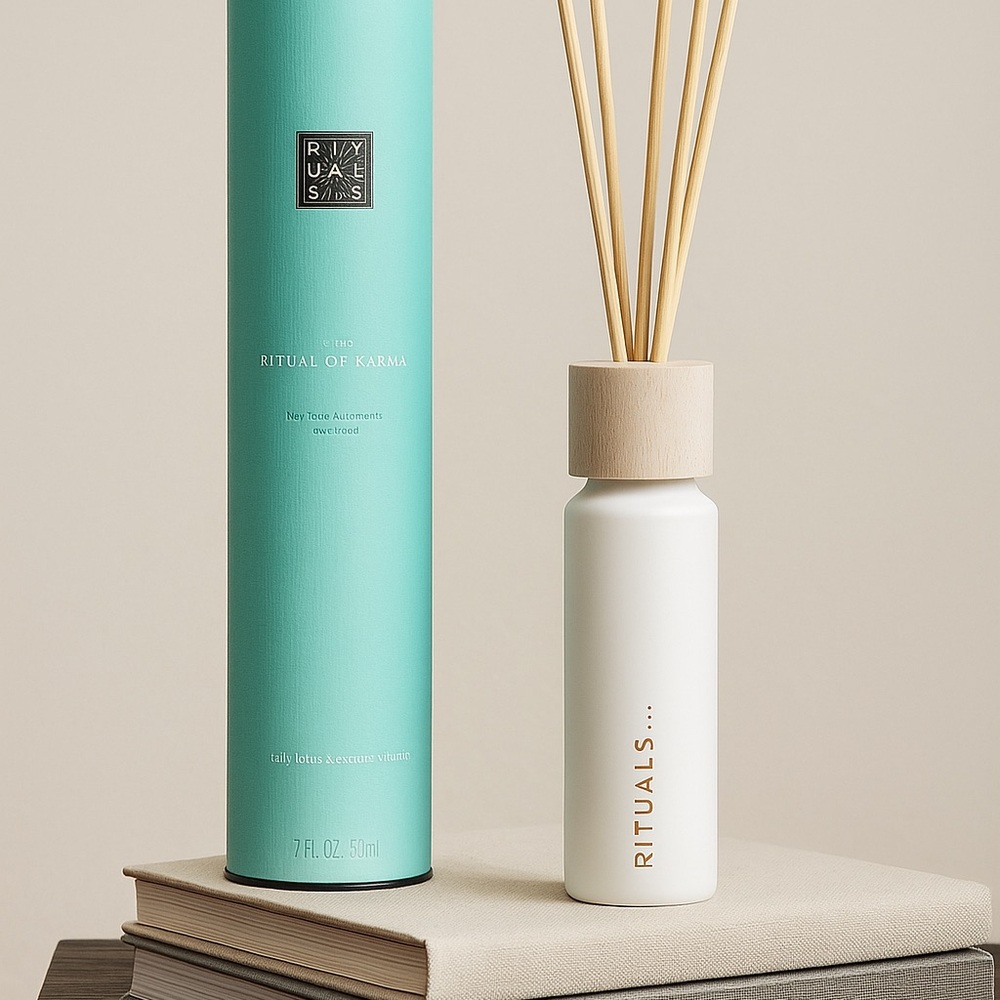 Rituals The Ritual of Karma Fragrance Sticks XL size 7.7 fl oz 230 mL- White